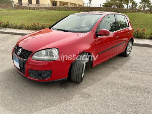فولكس فاغن جولف 5 2009 أحمر مستعملة للبيع - 2
