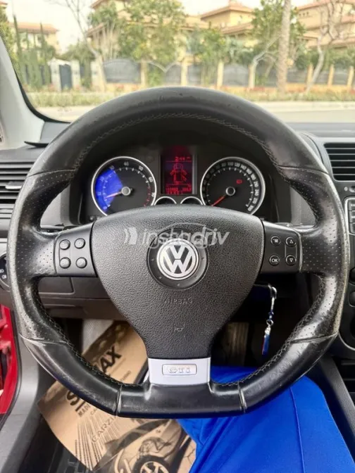 فولكس فاغن جولف 5 2009 أحمر مستعملة للبيع - 6