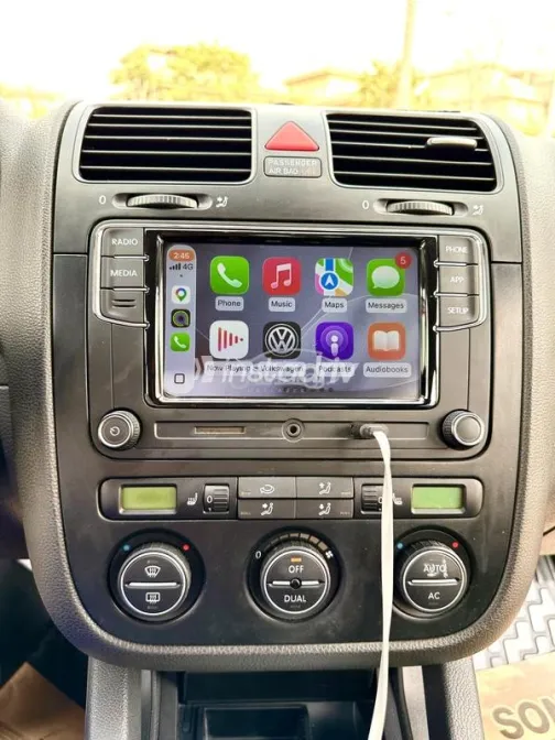 فولكس فاغن جولف 5 2009 أحمر مستعملة للبيع - 8