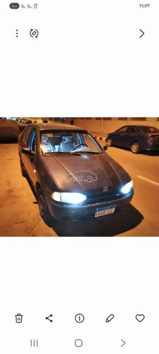 فيات سينا 2000 أزرق مستعملة للبيع