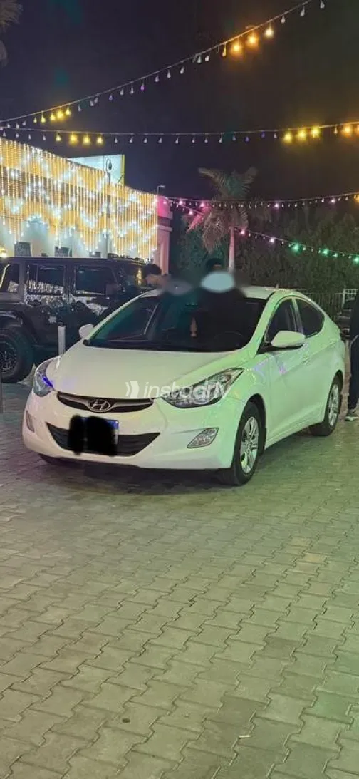 Hyundai Elantra MD 2013 White Used for Sale - 1