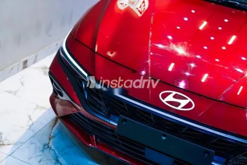 هيونداي إلنترا 2024 أحمر مستعملة للبيع - 5