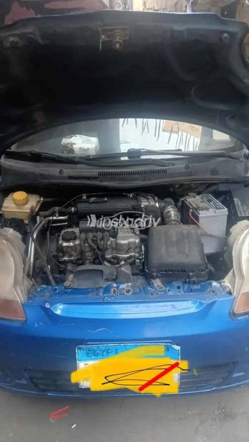 Chevrolet Spark 2008 Dark Blue Used for Sale - 2