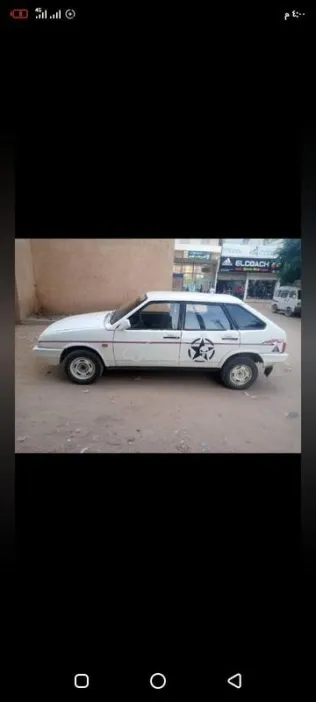 لادا سمارا 1997 أبيض مستعملة للبيع