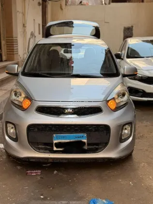 كيا بيكانتو 2016 أبيض مستعملة للبيع