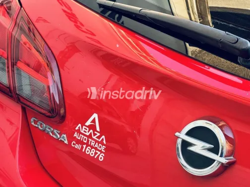 اوبل كورسا 2017 أحمر مستعملة للبيع - 7