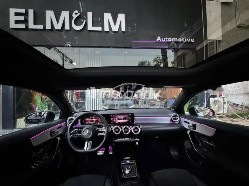 مرسيدس A 200 2024 أسود مستعملة للبيع - 3