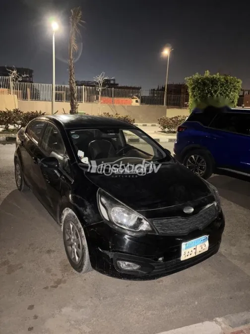 Kia Rio 2014 Black Used for Sale - 3