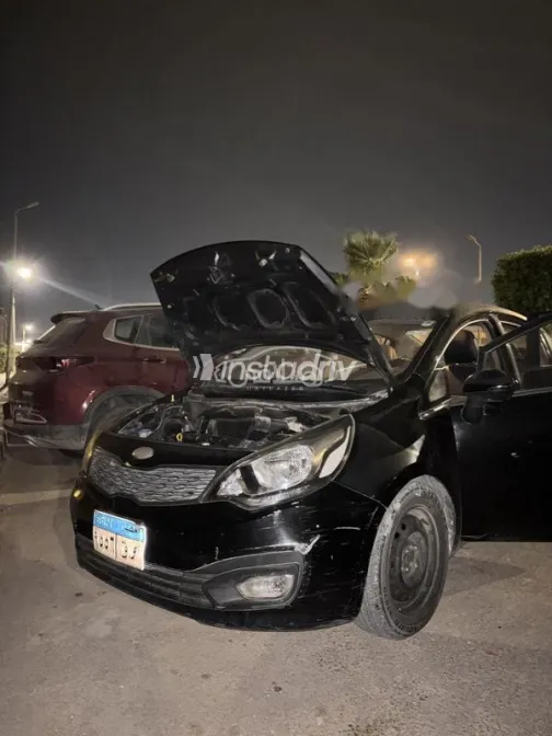 Kia Rio 2014 Black Used for Sale - 5