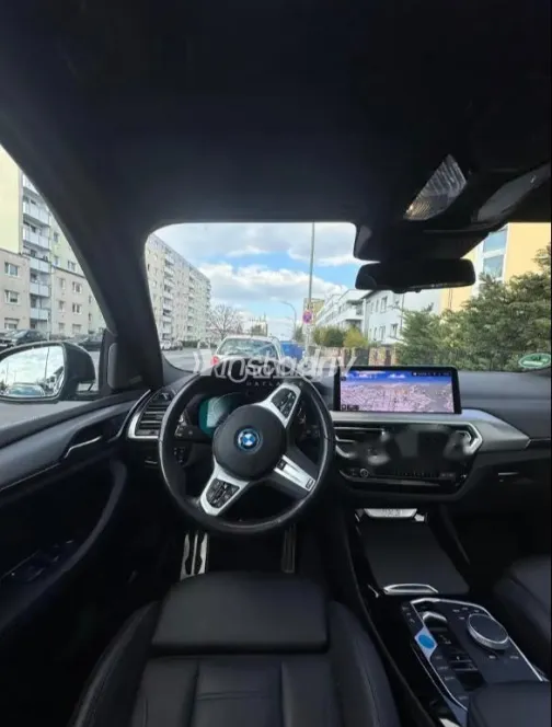 بي ام دبليو IX3 2023 أسود مستعملة للبيع - 4