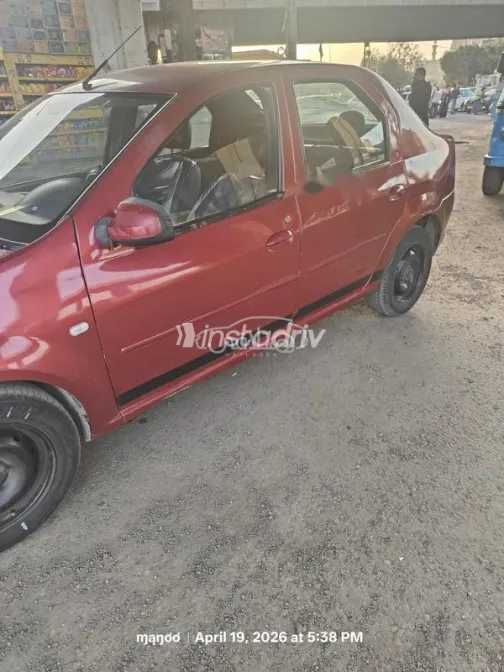 رينو لوجان 2012 أحمر مستعملة للبيع - 5