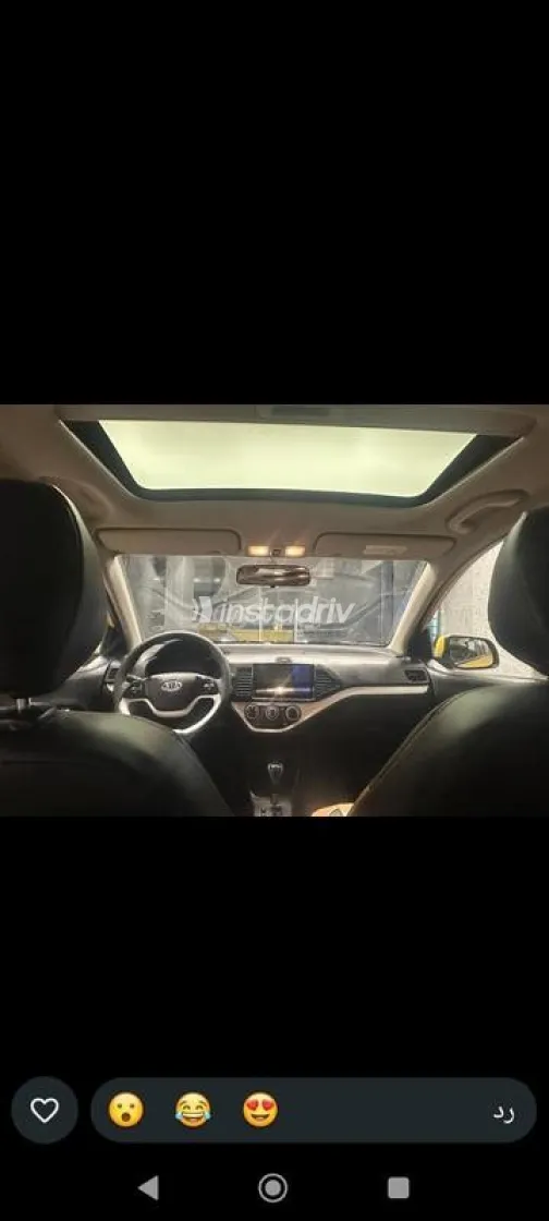 Kia Picanto 2012 Yellow Used for Sale - 2