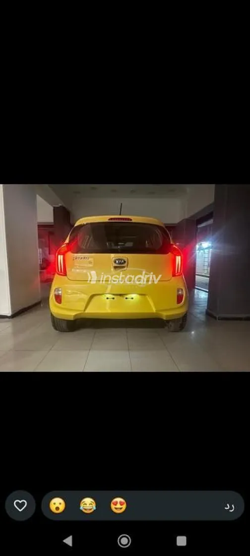 Kia Picanto 2012 Yellow Used for Sale - 3