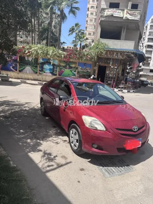 Toyota Yaris 2008 Dark Red Used for Sale - 3