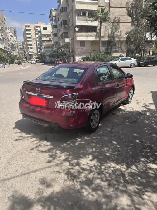 Toyota Yaris 2008 Dark Red Used for Sale - 4