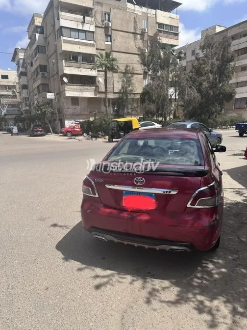Toyota Yaris 2008 Dark Red Used for Sale - 6