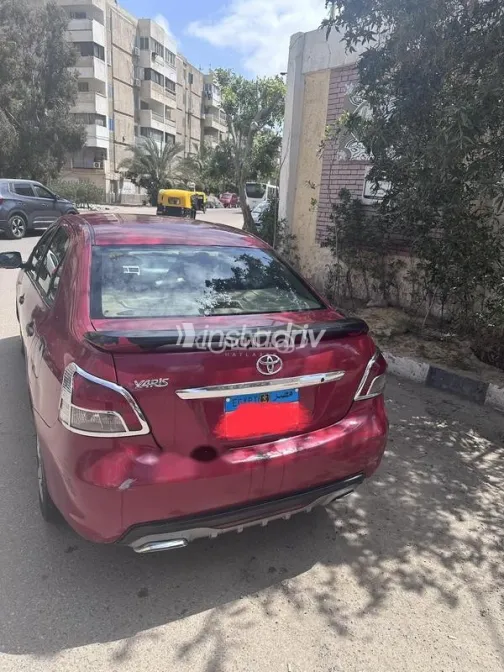Toyota Yaris 2008 Dark Red Used for Sale - 7