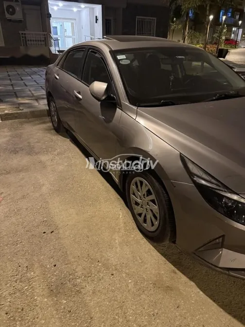 هيونداي إلنترا سى ان 7 2021 رمادي مستعملة للبيع - 1