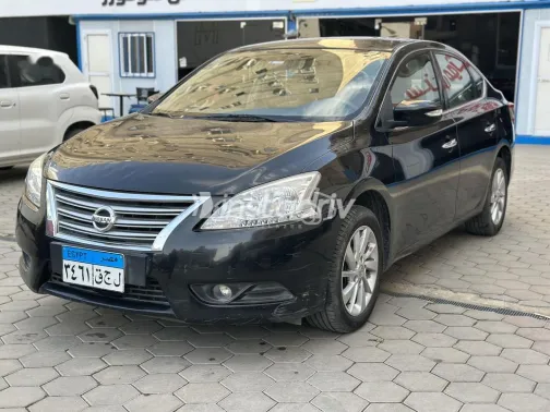 نيسان سنترا 2019 أسود مستعملة للبيع - 8