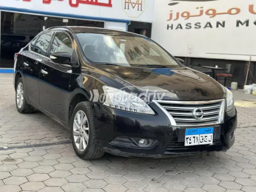 نيسان سنترا 2019 أسود مستعملة للبيع - 9