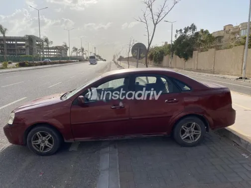 شيفروليه أوبترا 2007 أحمر مستعملة للبيع - 2