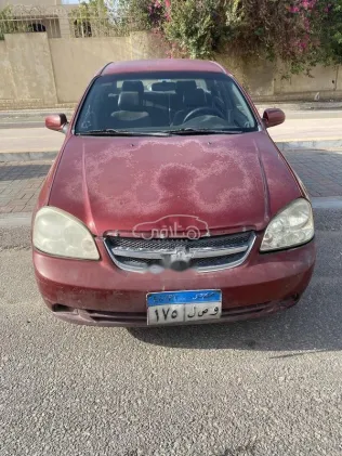 شيفروليه أوبترا 2007 أحمر مستعملة للبيع