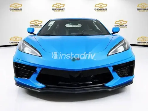 شيفروليه كورفيت 2023 أزرق غامق مستعملة للبيع - 2