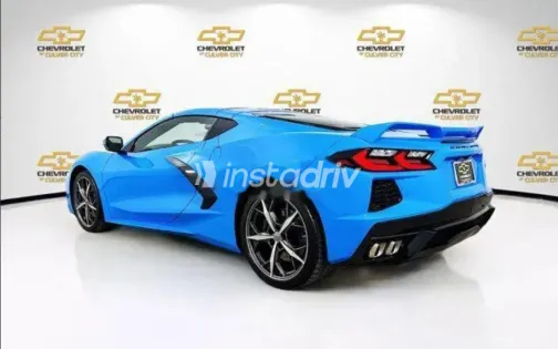 شيفروليه كورفيت 2023 أزرق غامق مستعملة للبيع - 5