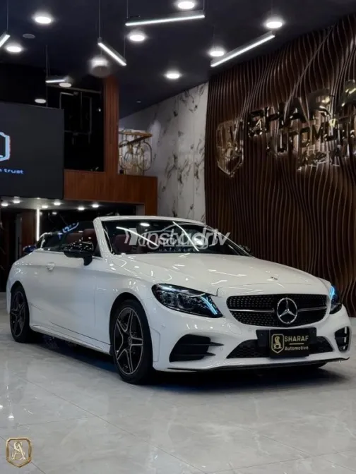 مرسيدس C 180 2023 أبيض مستعملة للبيع - 2