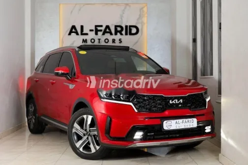 كيا سورينتو 2022 أحمر مستعملة للبيع - 2