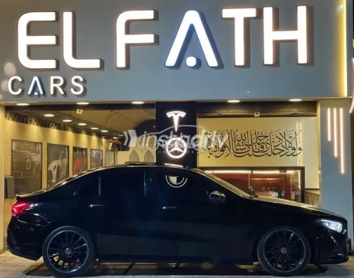 مرسيدس A 200 2020 أسود مستعملة للبيع - 3