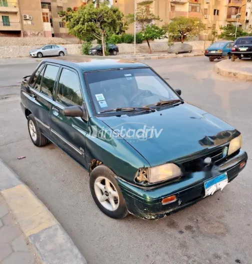 كيا برايد 2001 أخضر غامق مستعملة للبيع - 4