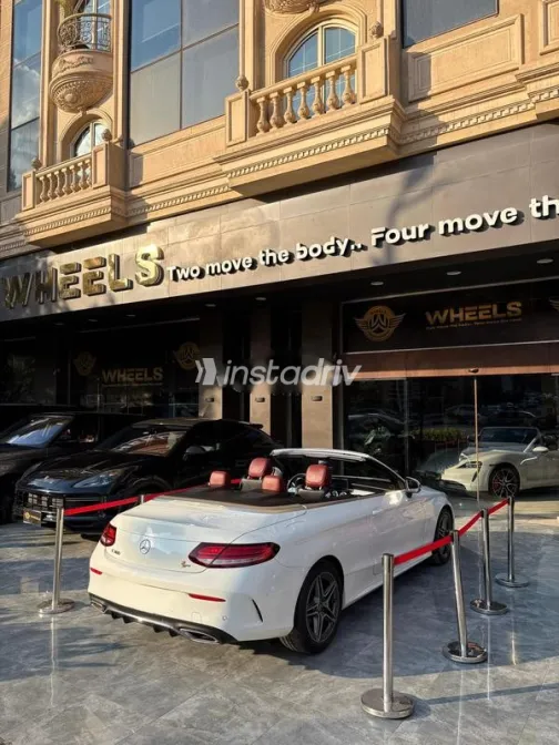 مرسيدس C 180 2019 أبيض مستعملة للبيع - 2