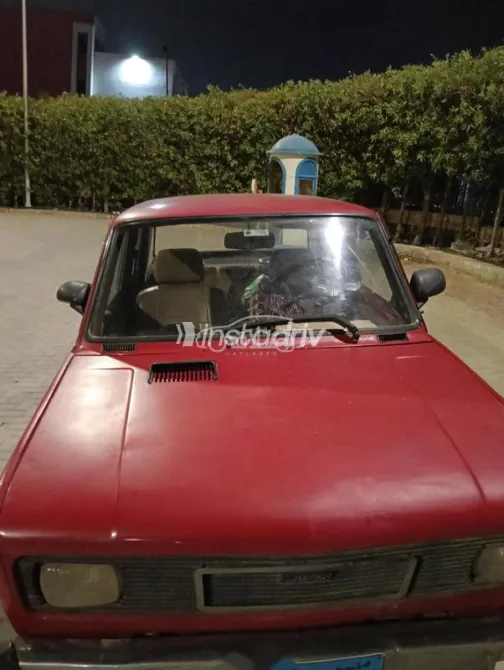 فيات 128 1989 أحمر مستعملة للبيع - 3