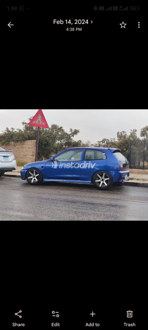 Mitsubishi Colt 2002 White Used for Sale - 3