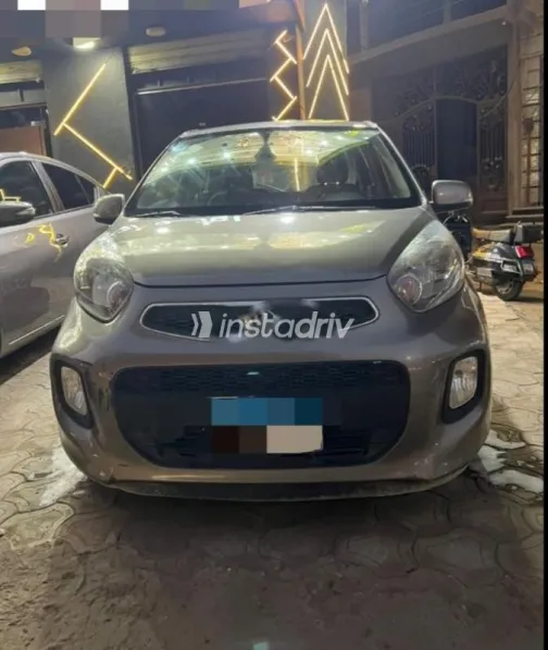 كيا بيكانتو 2016 فضي مستعملة للبيع - 1