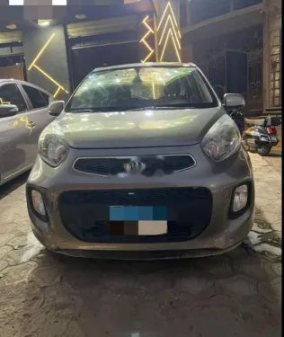 كيا بيكانتو 2016 فضي مستعملة للبيع