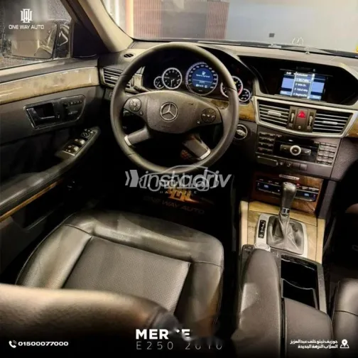Mercedes E 250 2010 Black Used for Sale - 3