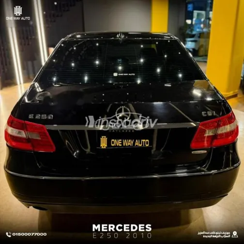 Mercedes E 250 2010 Black Used for Sale - 5