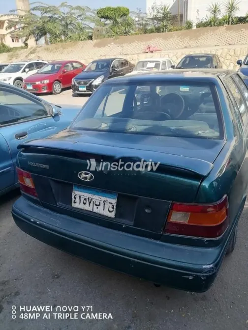 Hyundai Excel 1997 Dark Green Used for Sale - 6