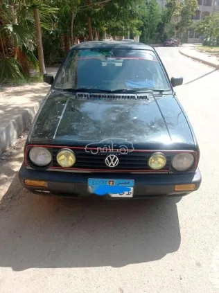 فولكس فاغن جولف 2 1991 أسود مستعملة للبيع