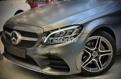 مرسيدس C 180 2019 رمادي مستعملة للبيع - 4