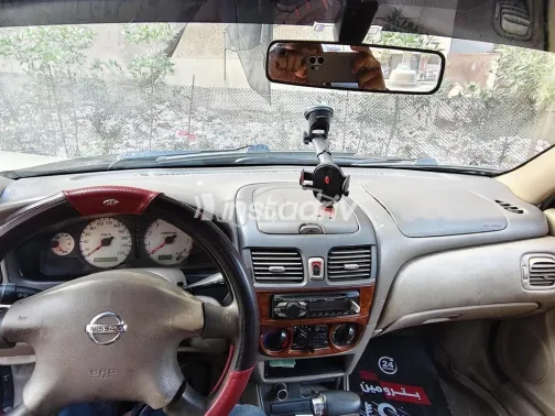 نيسان صنى 2009 أسود مستعملة للبيع - 7