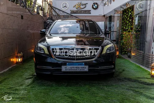 Mercedes S 450 2018 Black Used for Sale - 1