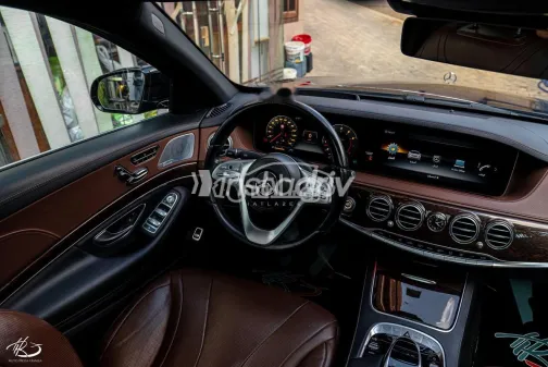 Mercedes S 450 2018 Black Used for Sale - 8