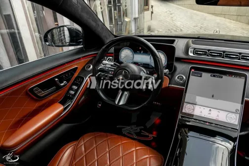 Mercedes S 500 2021 Black Used for Sale - 8