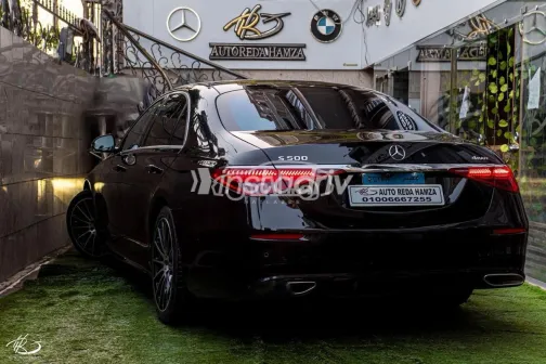 Mercedes S 500 2021 Black Used for Sale - 9