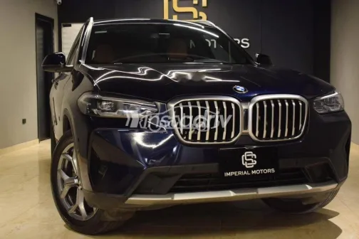 بي ام دبليو X3 2024 أزرق غامق مستعملة للبيع - 5