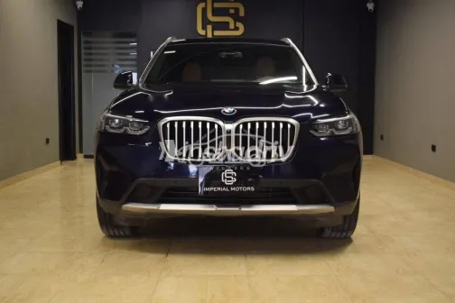 بي ام دبليو X3 2024 أزرق غامق مستعملة للبيع - 7
