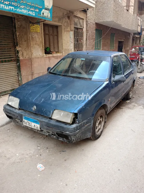 رينو 19 1990 أبيض مستعملة للبيع - 2